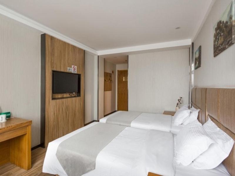 GreenTree Inn Jiangsu Yancheng Yandu Bus Station Middle Daqing Road Express Hotel Exterior foto